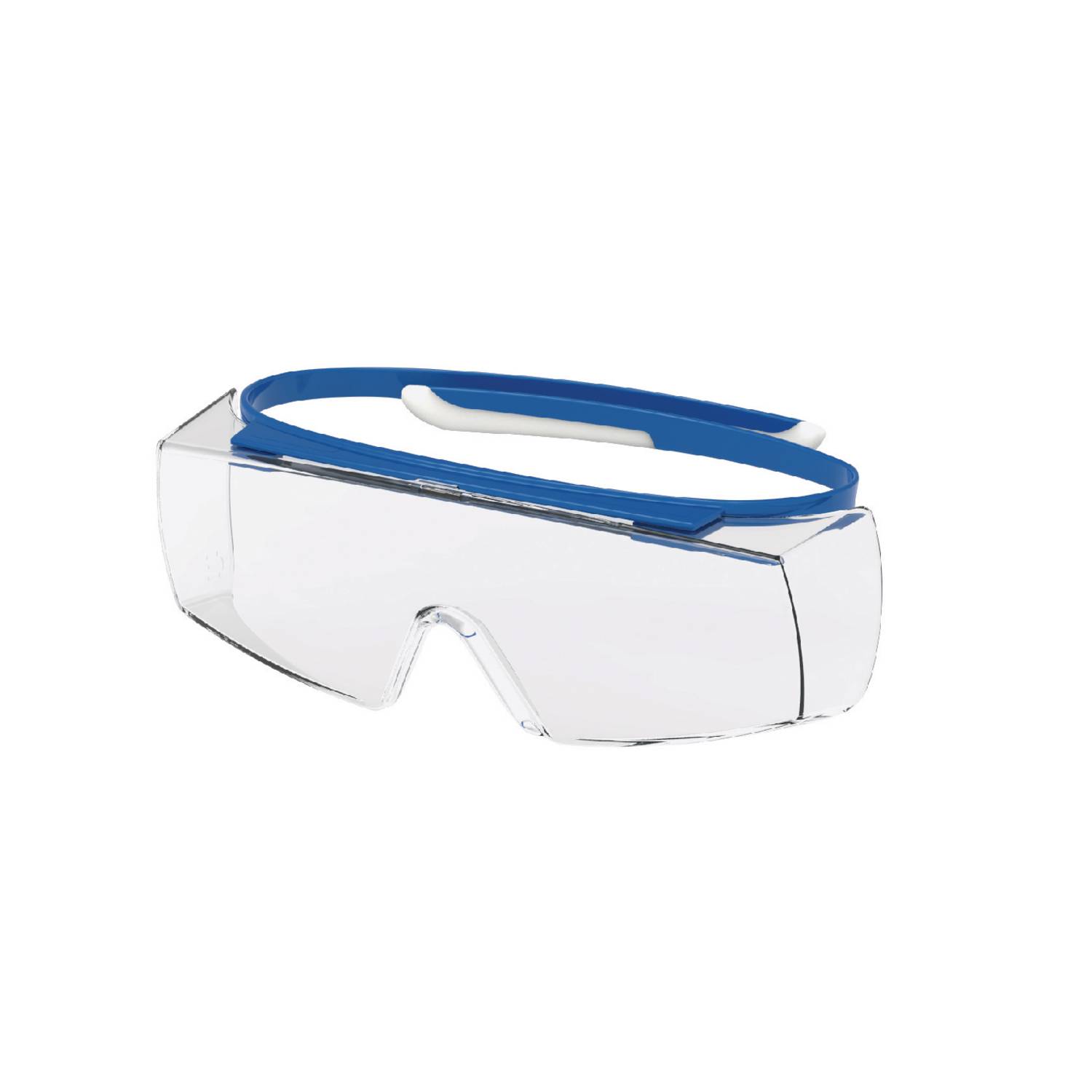 Uvex Vollsichtbrille ultrasonic 9302601 PC klar, UV 400, HC/AF, schwarz/rot EN