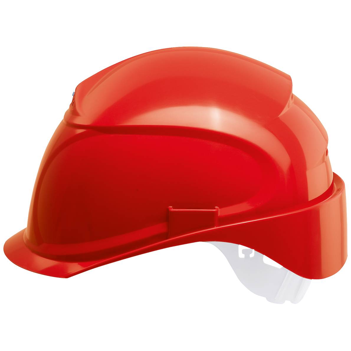 Uvex Airwing B-S Schutzhelm - Belüfteter Arbeitshelm für die Baustelle - Rot