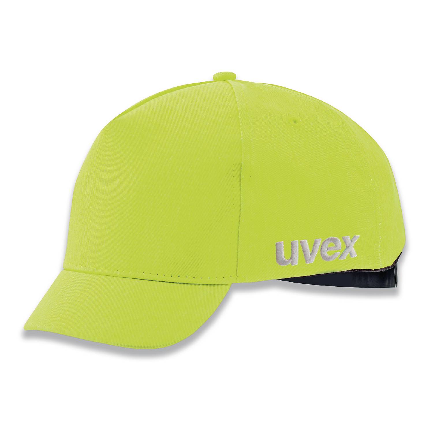 Uvex U-Cap Sport Hi-Viz Anstoßkappe - Kurzer Schirm - Warngelb - 55-59 cm