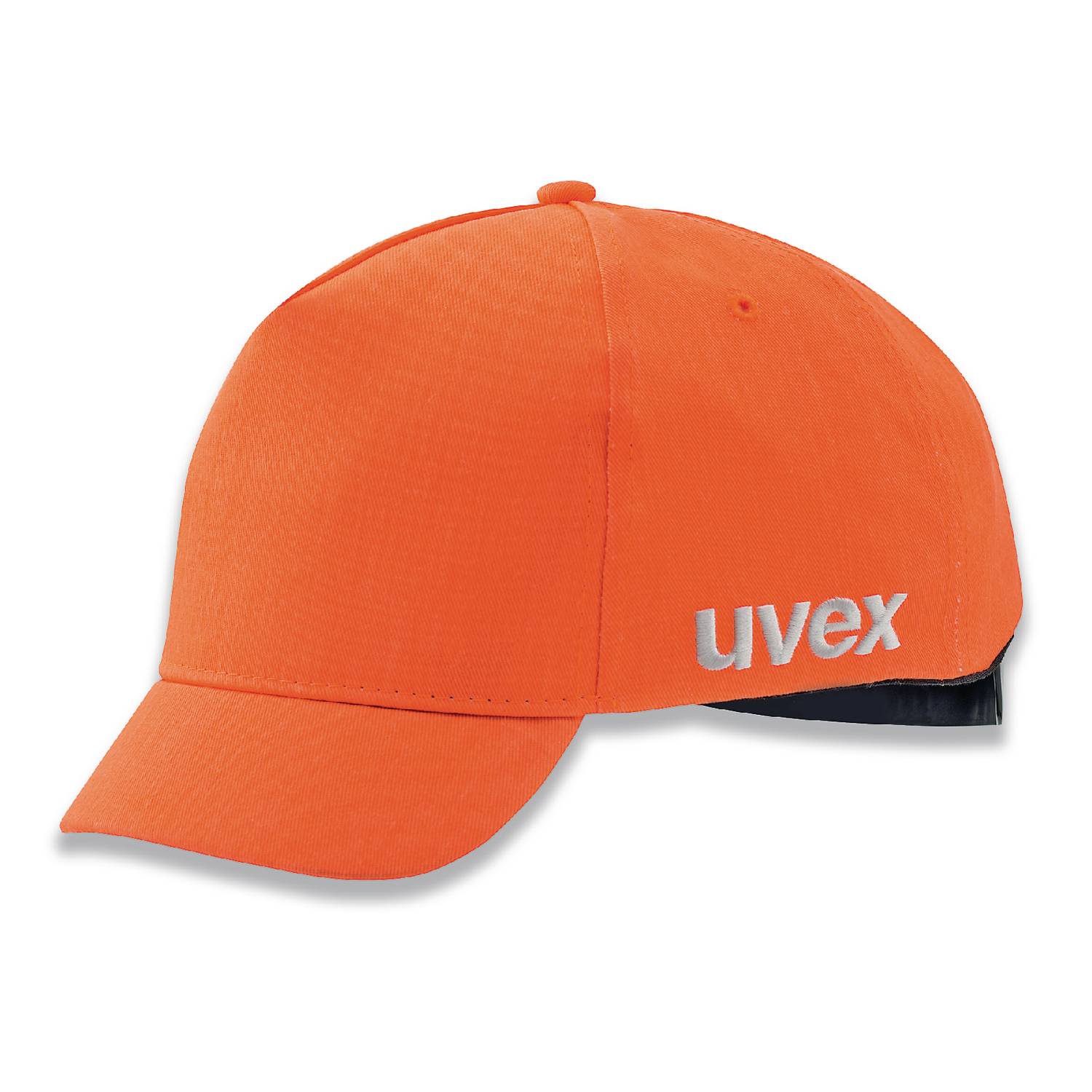 Uvex U-Cap Sport Hi-Viz Anstoßkappe - Kurzer Schirm - Warnorange - 52-54 cm