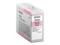 Epson T8506 - 80 ml - mit hoher Kapazität - Vivid Light Magenta