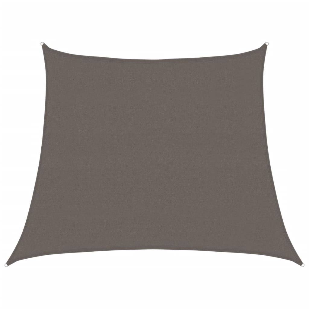 vidaXL Sonnensegel 160 g/m² Anthrazit 3/4x3 m HDPE