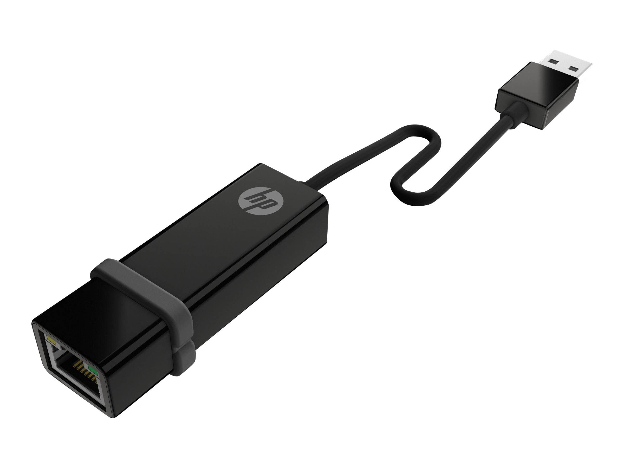 HP - Netzwerkadapter - USB - 10/100 Ethernet - für EliteBook Revolve 810 G1 Tablet, Slate 500