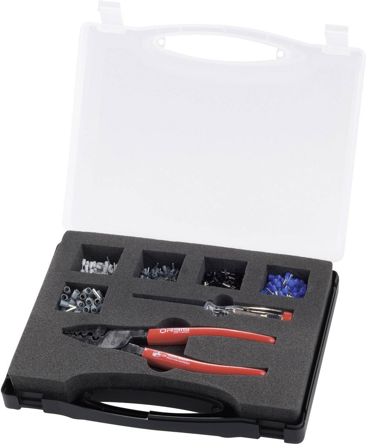 Orbis 9A 76-330/2022 Presszange 152teilig Aderendhülsen 0.25 bis 16 mm² Inkl. Aderendhülsensortime