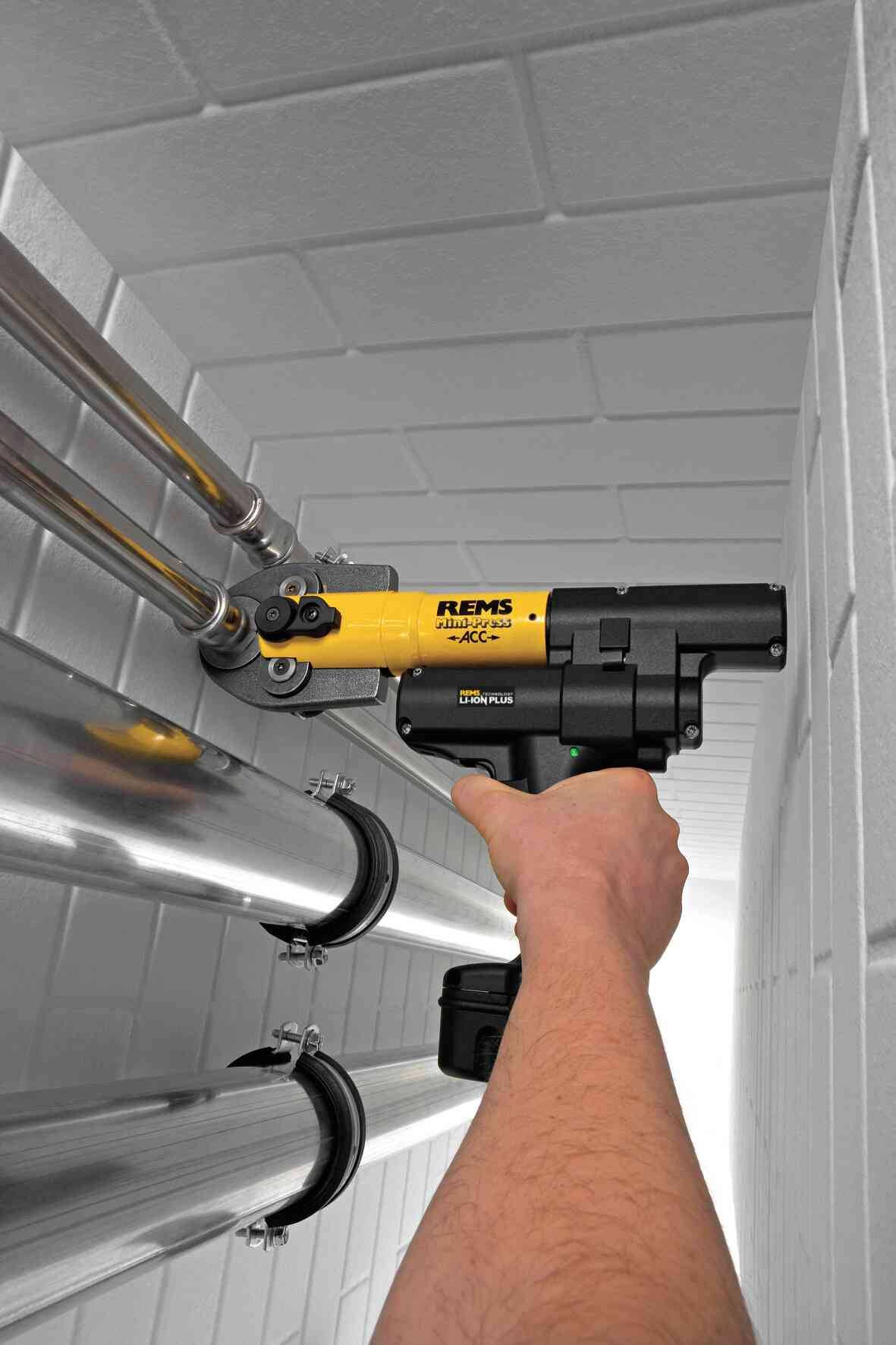 REMS Akku-Radialpresse 14,4 V (1,65 Ah)Mini-Press ACC Li-Ion Basic-Pack