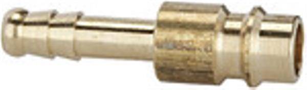 Riegler Einstecktülle für Kupplungen NW 7,2 - 7,8, MS blank, Tülle LW 6, Betriebsdruck 0-35 bar, Mediums-/Umgebungstemp.