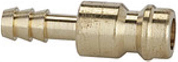 Einstecktülle für Kupplungen NW 5, Messing blank, Tülle LW 6