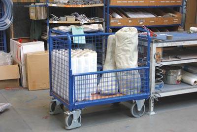 VARIOfit SW-800.404 Kastenwagen Stahl pulverbeschichtet Traglast (max.): 500kg