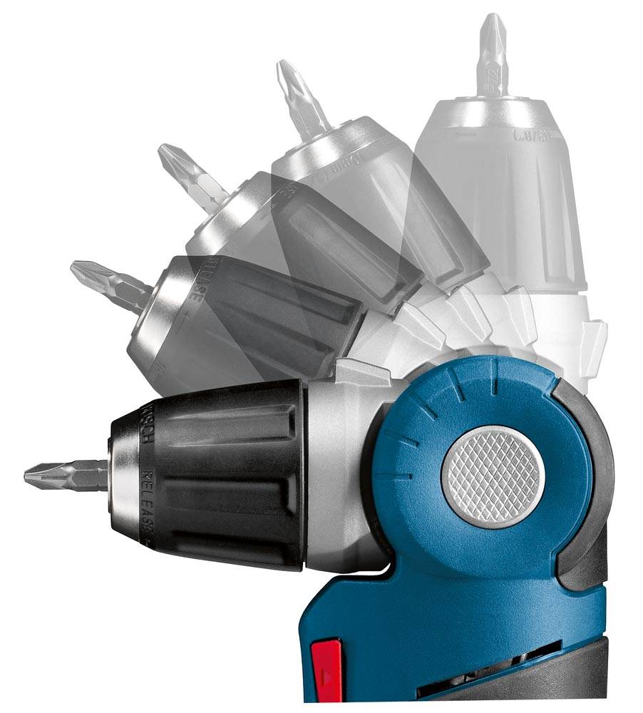 Bosch Professional 0601390908 -Akku-Winkelbohrmaschine 10.8 V