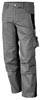 Qualitex Arbeitshose 'PRO' in grau/schwarz, Größe: 90 - Bundhose MG 245 g - PROfessionals-Werkstatthose