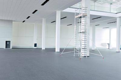 Fahrgerüst, Bühnenlänge 2,00 m geschweißt, Bühnenb. 0,72 m, 8er Rahmenteile, Gew