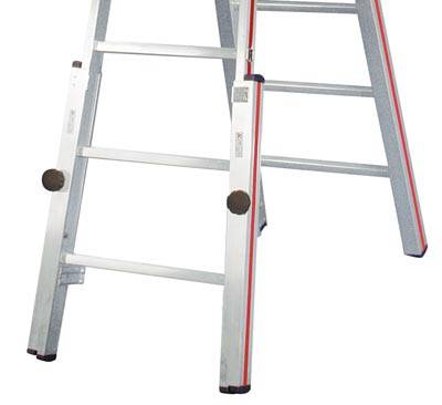 Hymer Holmverlängerung Fußverlängerung für Sprossenstehleitern 1,37m Länge