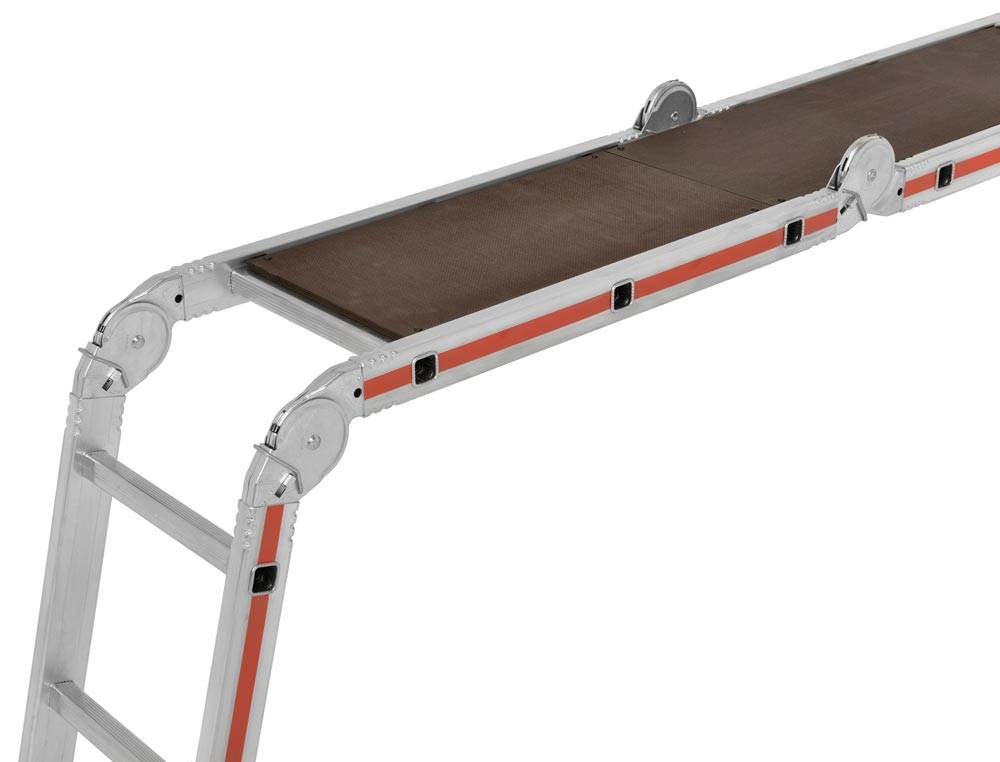 Plattform f. Vielzweckleiter für Arbeitsbühne, LxB 1400x290 mm, 150 kg belastbar