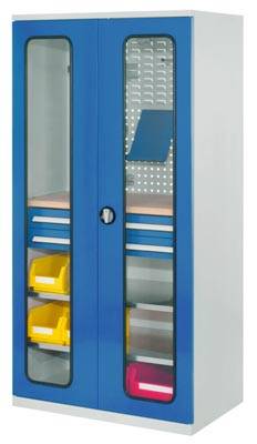 RasterPlan Schubladenschrank, Modell 34 RAL 7035/5010