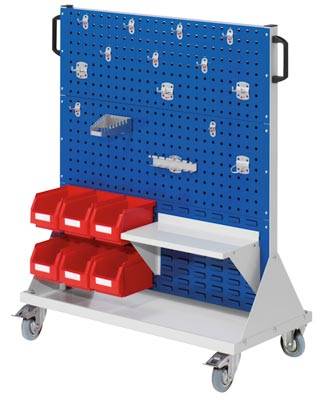 KA7021.01.2216: RasterMobil Gr. 3 RAL 7035/5010 H1230 x B1000 x T500 mm. 1 x Wer