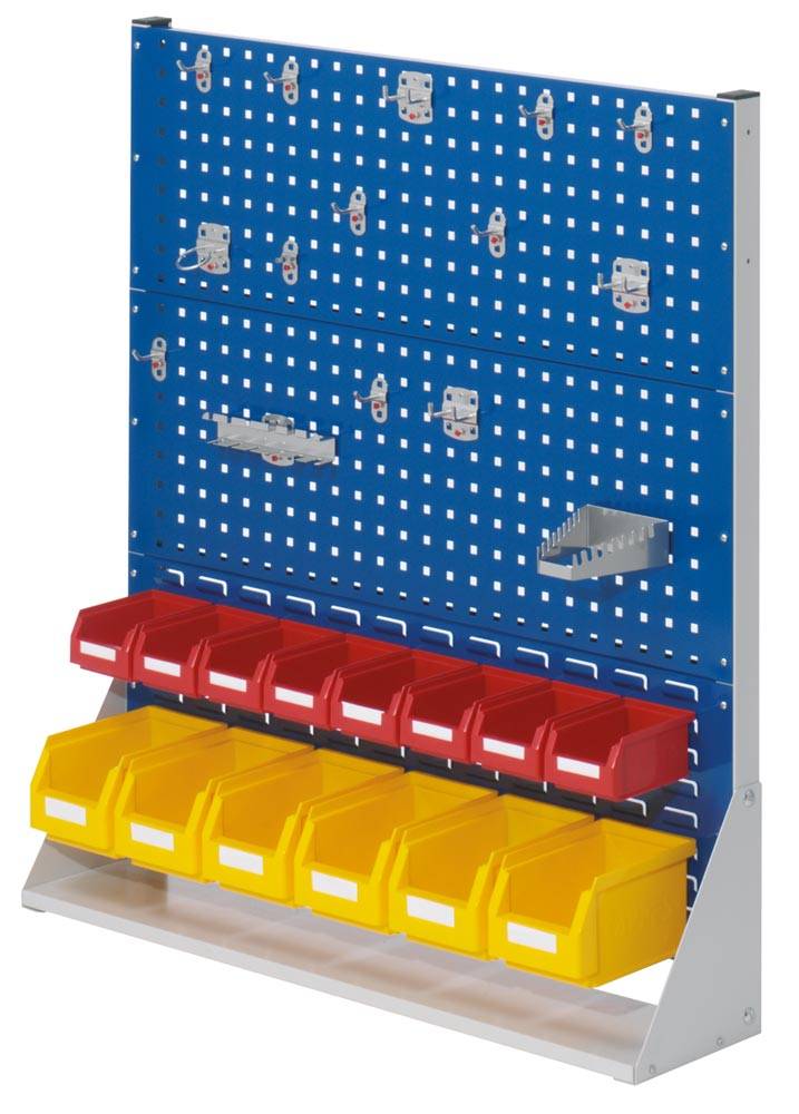 ®RasterPlan Stellwand Gr.3 doppelseitig H1100 x B1000 x T430 mm. 4 Lochplatten 2