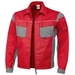 Qualitex Arbeitsjacke 'PRO' in rot/grau, Größe: 64 - Bundjacke MG 245 g - PROfessionals-Werkstattjacke Qualitex Arbeitsjacke 'PRO' in rot/grau, Größe: 64 - Bundjacke MG 245 g - PROfessionals-Werkstattjacke