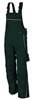 Qualitex Arbeitshose 'PRO' in grün/schwarz, Größe: 98 - Latzhose MG 245 g - Blaumann für PROfessionals