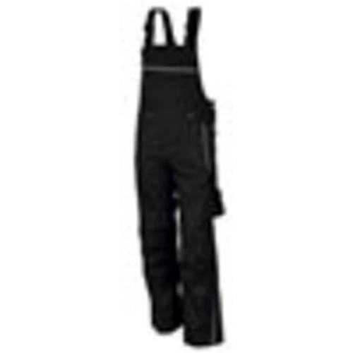 Qualitex Arbeitshose 'PRO' in schwarz, Größe: 50 - Latzhose MG 245 g - Blaumann für PROfessionals Qualitex Arbeitshose 'PRO' in schwarz, Größe: 50 - Latzhose MG 245 g - Blaumann für PROfessionals