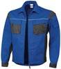 Qualitex Arbeitsjacke 'PRO' in kornblau/schwarz, Größe: 48 - Bundjacke MG 245 g - PROfessionals-Werkstattjacke