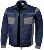 Qualitex Arbeitsjacke 'PRO' in marine/grau, Größe: 48 - Bundjacke MG 245 g - PROfessionals-Werkstattjacke