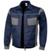 Qualitex Arbeitsjacke 'PRO' in marine/grau, Größe: 56 - Bundjacke MG 245 g - PROfessionals-Werkstattjacke Qualitex Arbeitsjacke 'PRO' in marine/grau, Größe: 56 - Bundjacke MG 245 g - PROfessionals-Werkstattjacke
