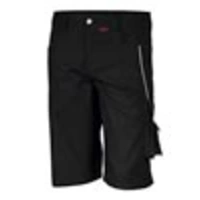 Qualitex Arbeitsshorts 'PRO' in schwarz, Größe: 56 - kurze Arbeitshose MG 245 g - für PROfessionals Qualitex Arbeitsshorts 'PRO' in schwarz, Größe: 56 - kurze Arbeitshose MG 245 g - für PROfessionals