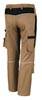 Qualitex Arbeitshose 'PRO' in khaki/schwarz, Größe: 90 - Bundhose MG 245 g - PROfessionals-Werkstatthose