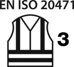 RUFUS 2in1 Warnschutzjacke Gelb/Grau ELYSEE® EN ISO 20471/3, Gr.M