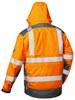 NIKLAS 2in1 Warnschutzjacke Orange/Grau ELYSEE® EN ISO 20471/3, Gr.XXXXL