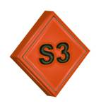 Sicherheits-Schnürstiefel S3 Woodsman BIS, Farbe schwarz/gelb, Gr.40