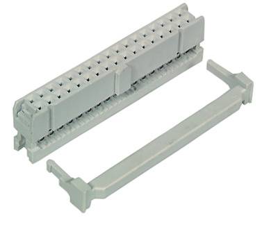 Pfostenverbinder 64pol. grau RM 2,54 -- E-WP 5461 Adapter / Konverter /
