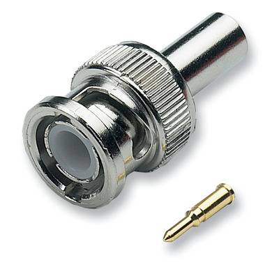EFB-Elektronik 52497.1, BNC Stecker für Videokabel, crimp, 0.6/2.8, 75 Ohm