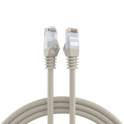 RJ45 Patchkabel Cat.6 U/UTP LSZH -- CCA grau 50m Kupferverkabelung