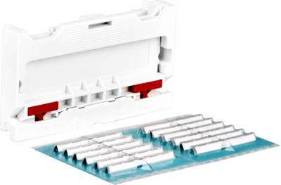 Spleißschutzpresse inkl. 12 Stk. -- Spleißschutz Adapter / Konverter /