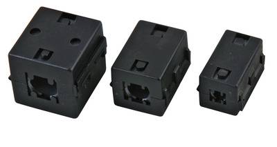EFB-Elektronik 71503.1, Ferrit-Ringkern 6,5mm, schwarz, eckig