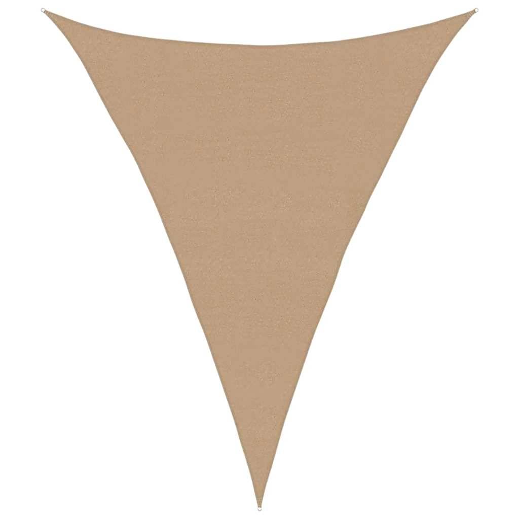 vidaXL Sonnensegel 160 g/m² Taupe 5x6x6 m HDPE