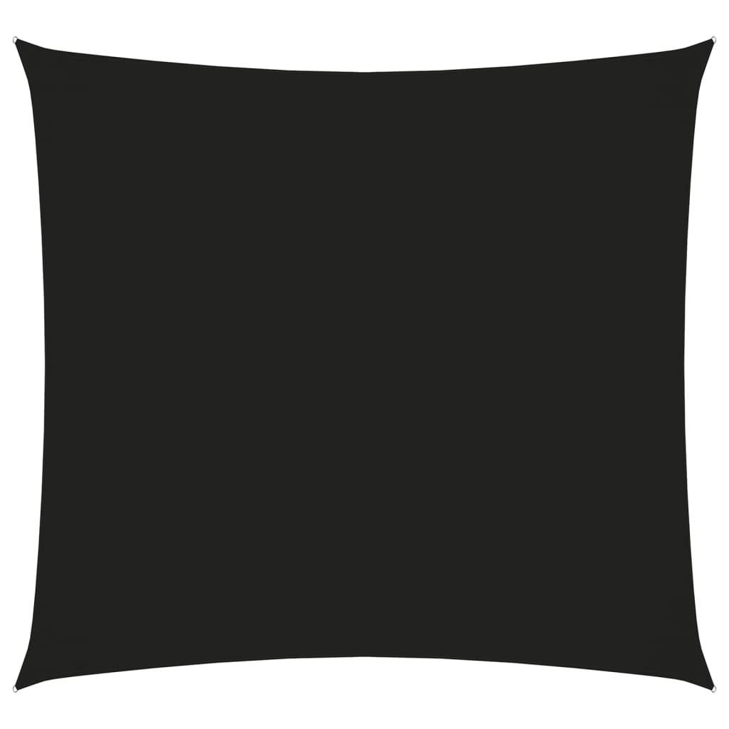 vidaXL Sonnensegel Oxford-Gewebe Quadratisch 2,5x2,5 m Schwarz