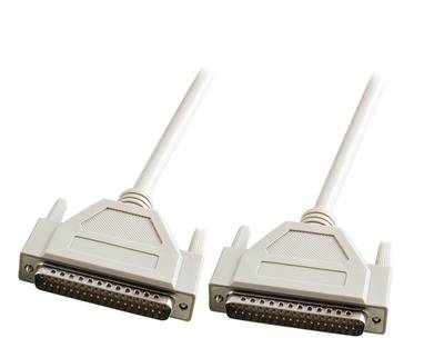 1m Stecker-Stecker 37pol. 1:1 -- Multimedia Serielle und Paralelle Kabel D