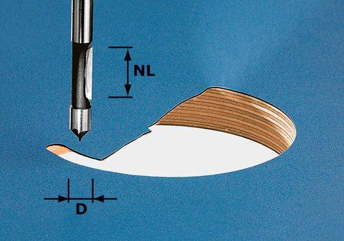 Bohrfräser HW S8 D8/19, FESTOOL powered by UPR