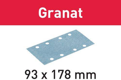 Schleifstreifen STF 93X178 P120 GR/100 Granat, FESTOOL powered by UPR