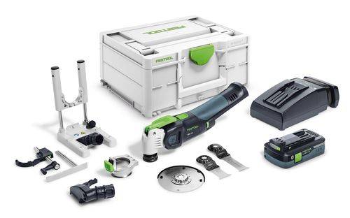 Akku-Oszillierer OSC 18 HPC 4,0 EI-Set VECTURO, FESTOOL powered by UPR