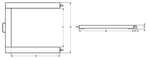 PCE Instruments PCE-SD 1500U Balkenwaage Wägebereich (max.) 1500kg