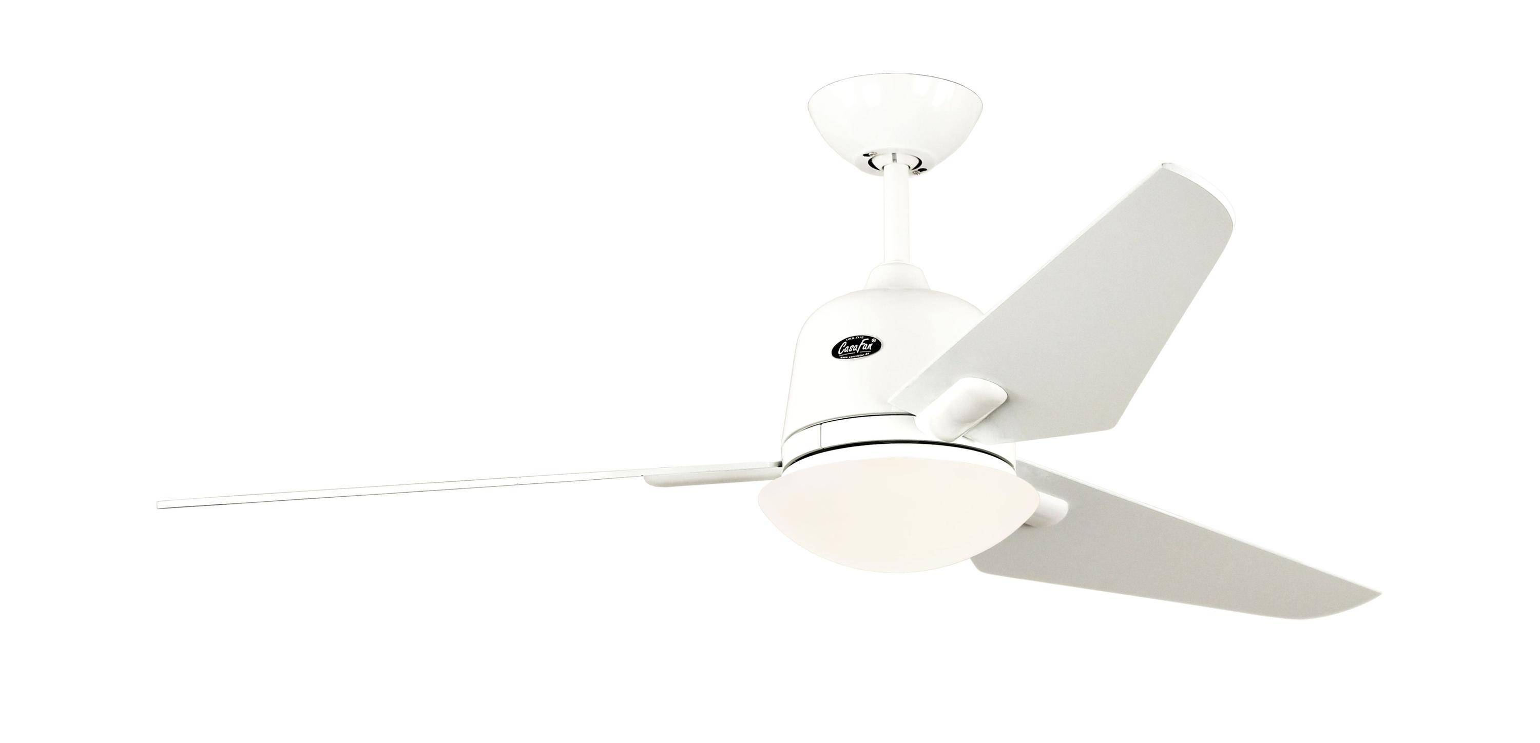 CasaFan Eco Aviatos 132 WE-WE Deckenventilator 31 W (Ø x H) 132 cm x 365 mm Lack-Weiß