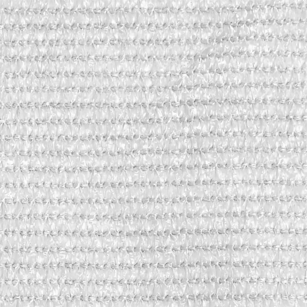 vidaXL Balkon-Sichtschutz Weiß 120x500 cm HDPE