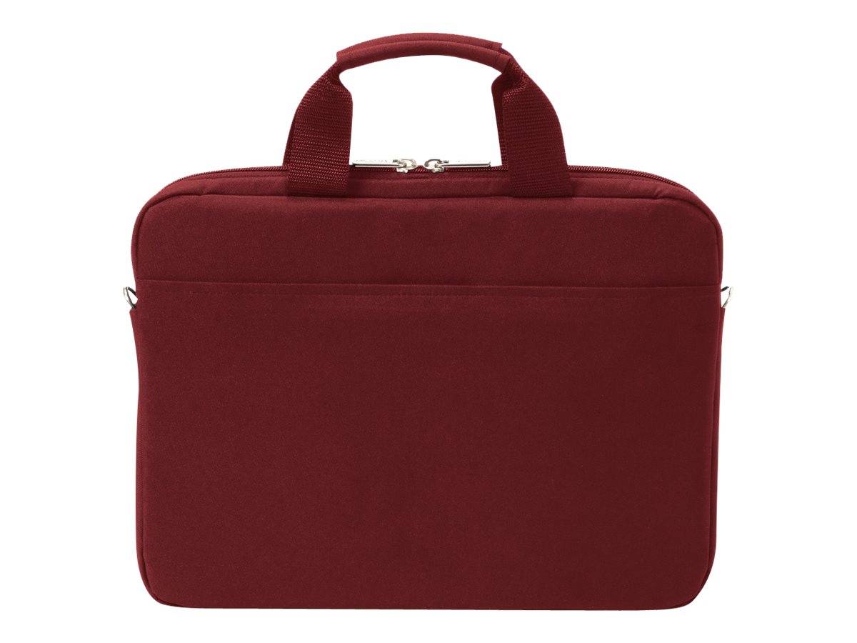 Dicota Notebook Tasche Tasche / Notebook / Slim Case BASE / Passend für maximal: 35,8 cm (14,1") Rot