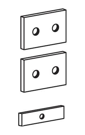 Ergotron Montage-Kit Track Mount Bracket Kit for CPU Holders 60-156 Silber Belastbar bis=0.5 kg