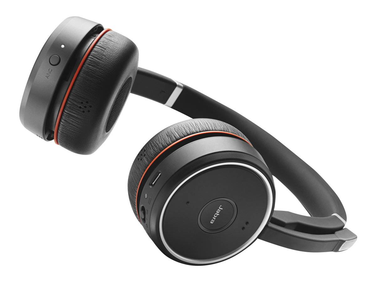 Jabra Evolve 75 MS Stereo - Headset - On-Ear