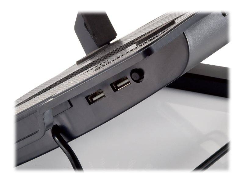 Conceptronic CNBCOOLSTAND1F Notebook-Ständer mit Kühlfunktion höhenverstellbar
