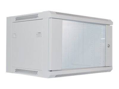 Intellinet 711722 19 Zoll Wandgehäuse (B x H x T) 570 x 370 x 450 mm 6 HE Lichtgrau (RAL 7035)